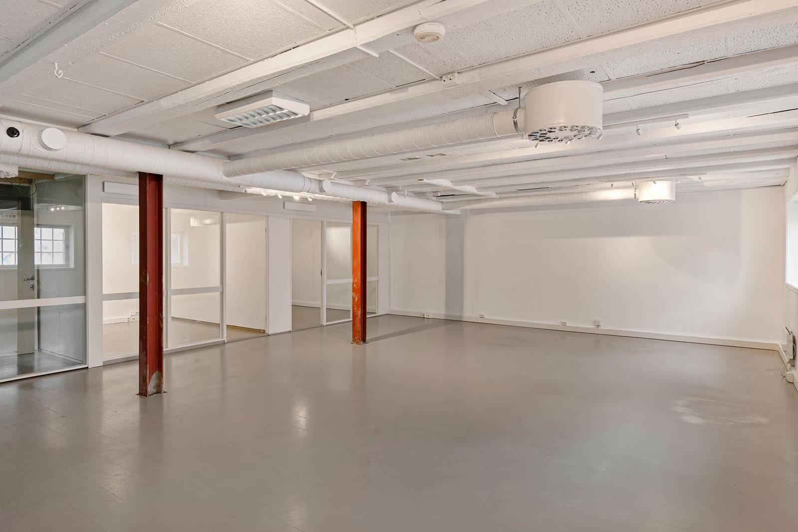 Åpent kontorlokale med møterom i kreative omgivelser på Fredensborg - Kontor
