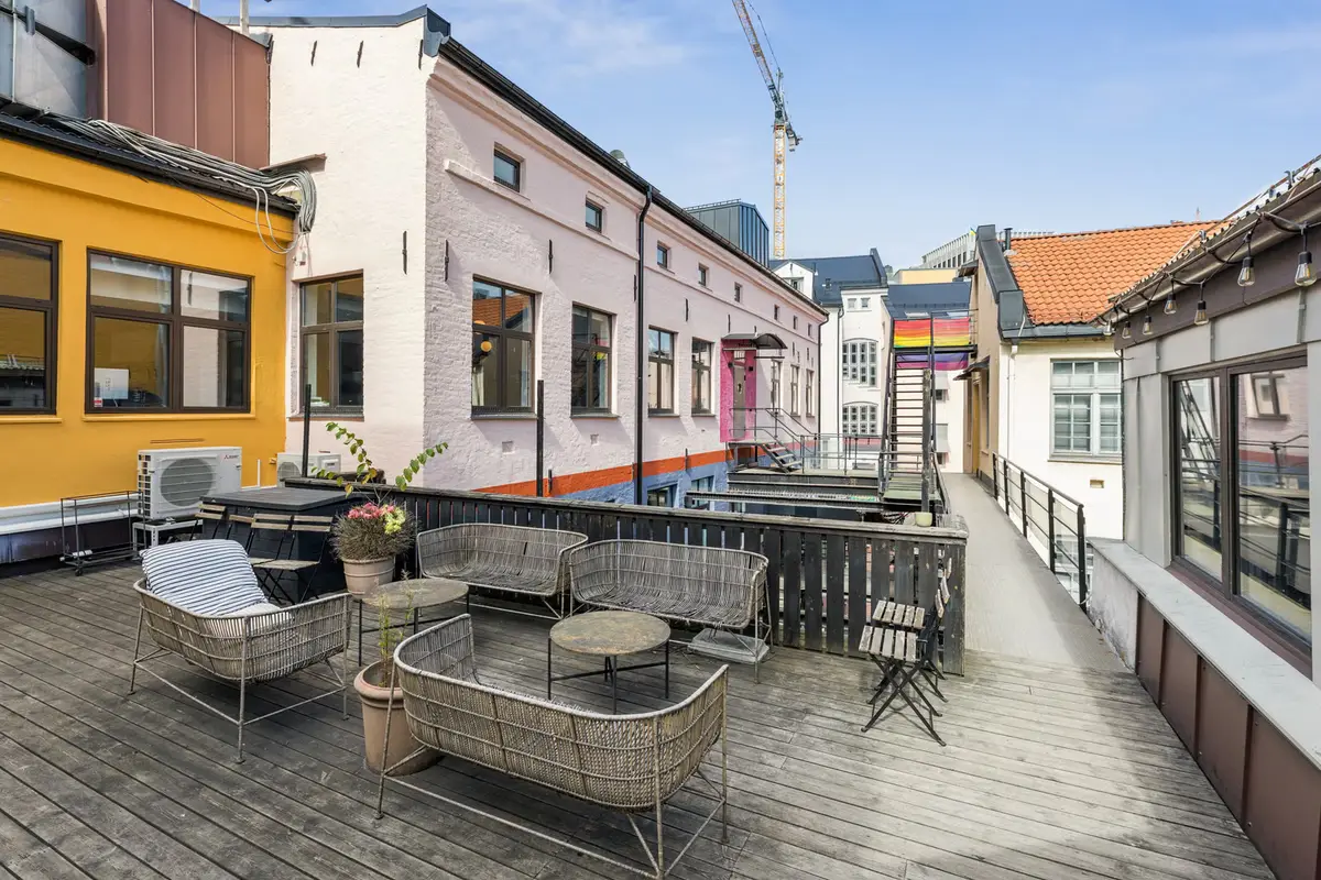 Sjarmerende og moderne kontorlokale med en attraktiv adresse - fasiliteter