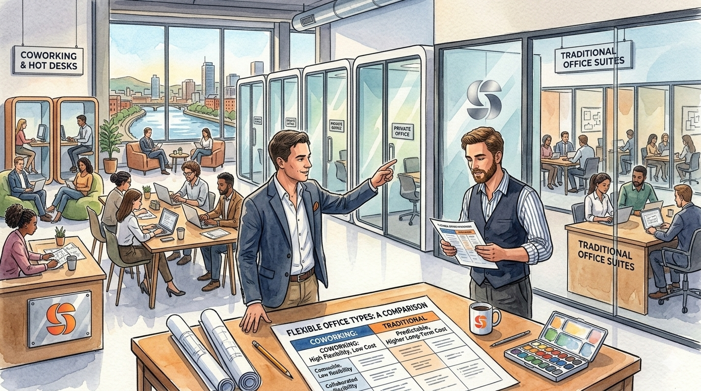 Serviced Offices, Coworking or Traditional Office: What Fits Your Business Best?