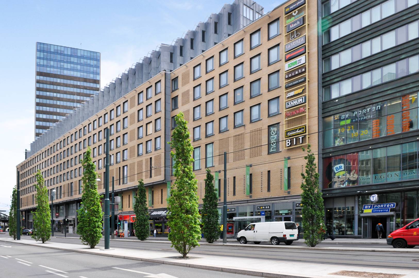 Kontor til leie på Oslos mest sentrale adresse - Fasade