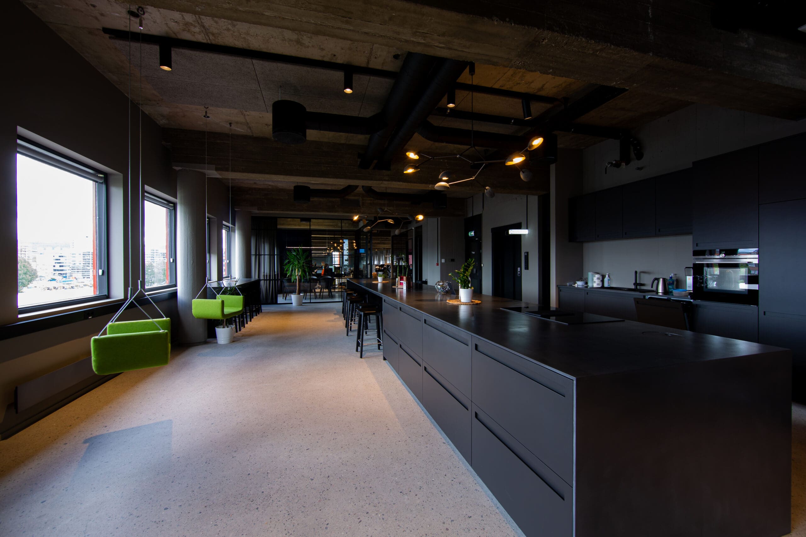 Beautiful office floor with views at Økern