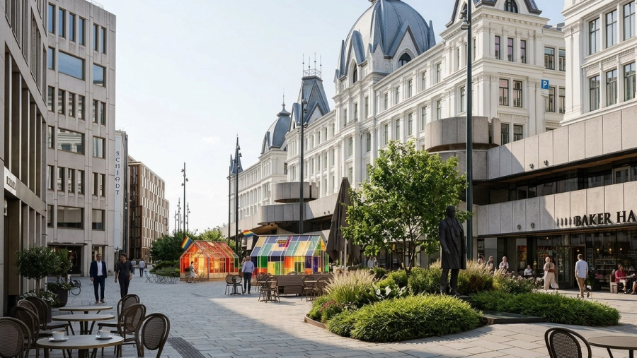 kontorlokaler til leie på Vika