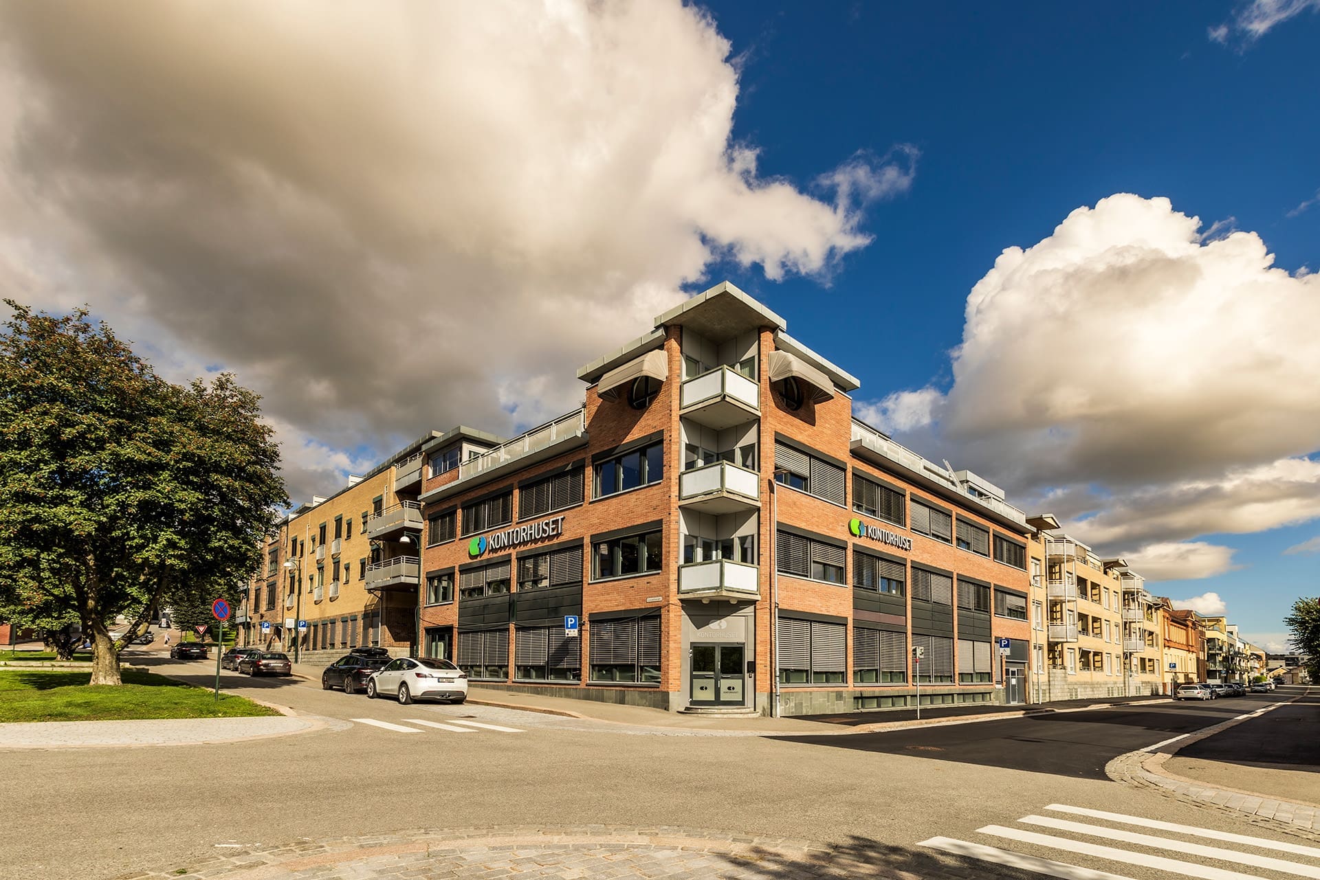 Attraktive kontorplasser på Bragernes i Drammen - Fasade