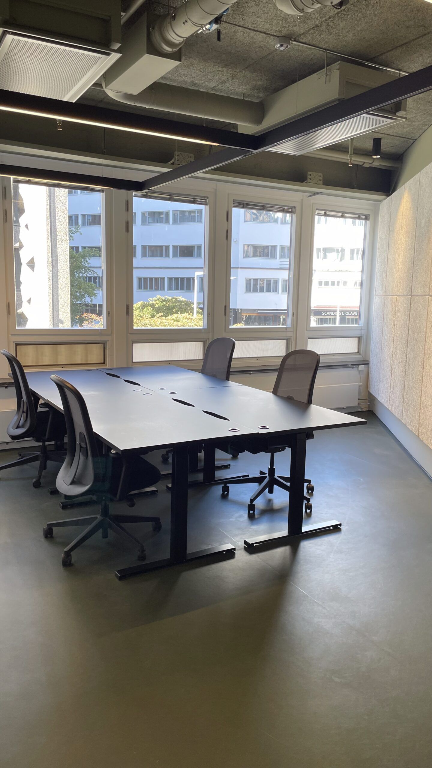 Studio kontor for 4 personer i Oslo sentrum - Universitetsgata 2, Oslo