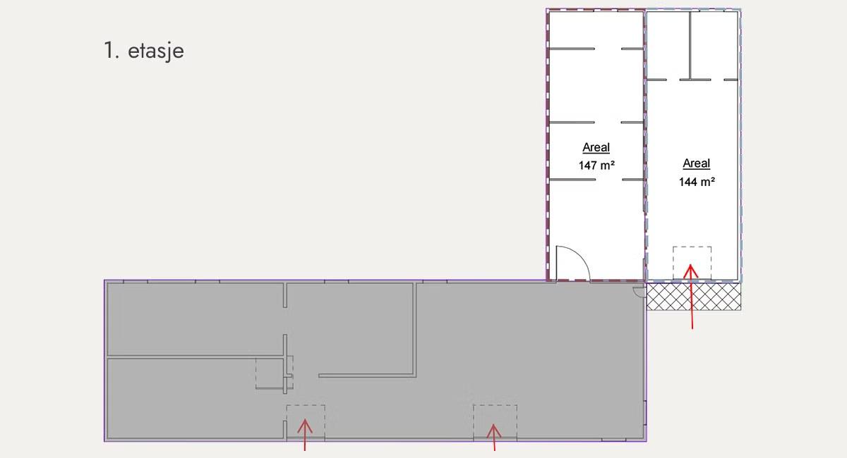 Heated warehouse units with ramp access at Alna park - Floor plan