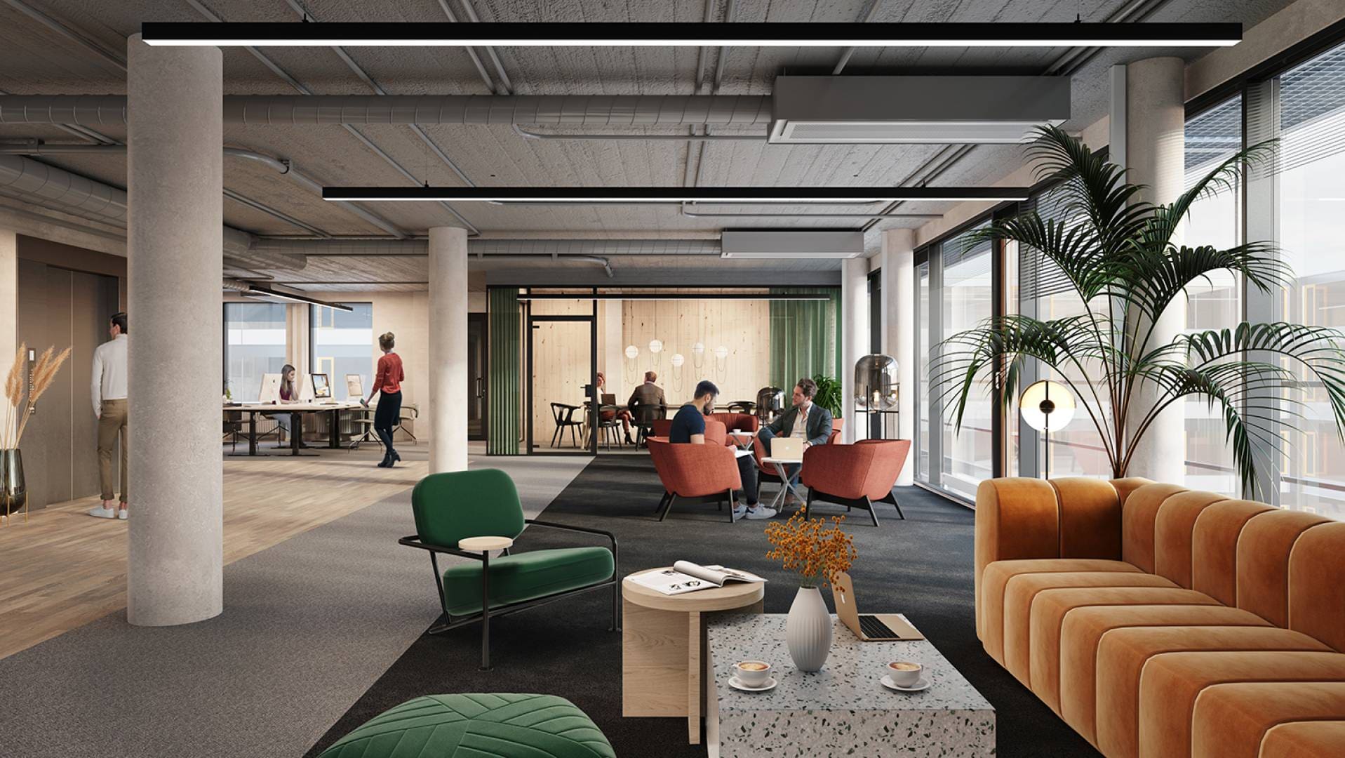 Great office space in the heart of Oslo in a full-service building - Workspace
