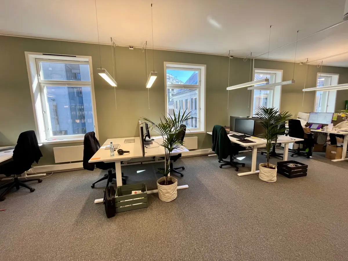 Sentrale og lyse kontorlokaler på 197 m² BTA ved Tinghuset - kontor