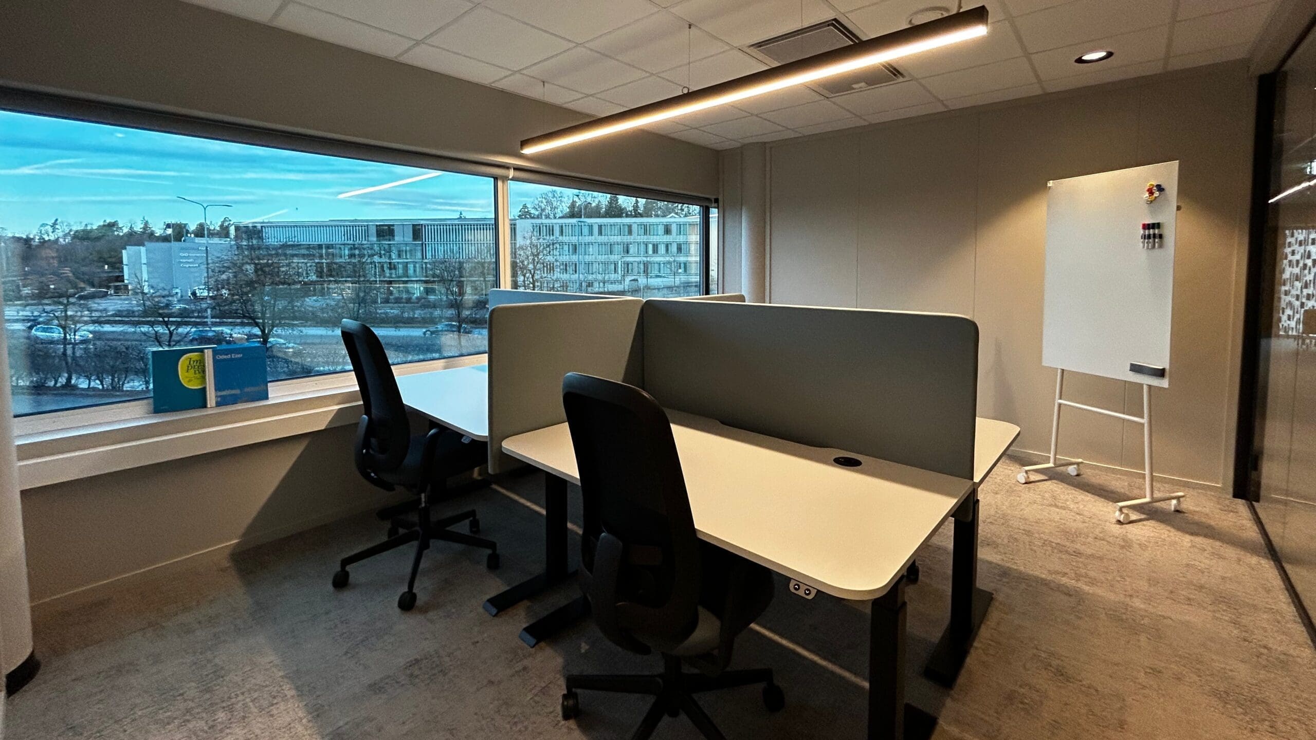 Office for 2-4 employees right next to Lysaker Station - Workspace