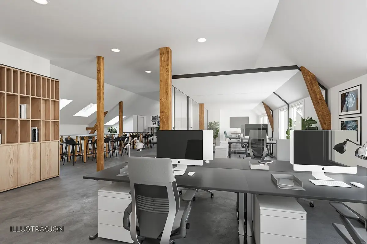 Prime 430 sqm GFA Top-Floor Office Premises at C. J. Hambros plass 5 - commercial premises