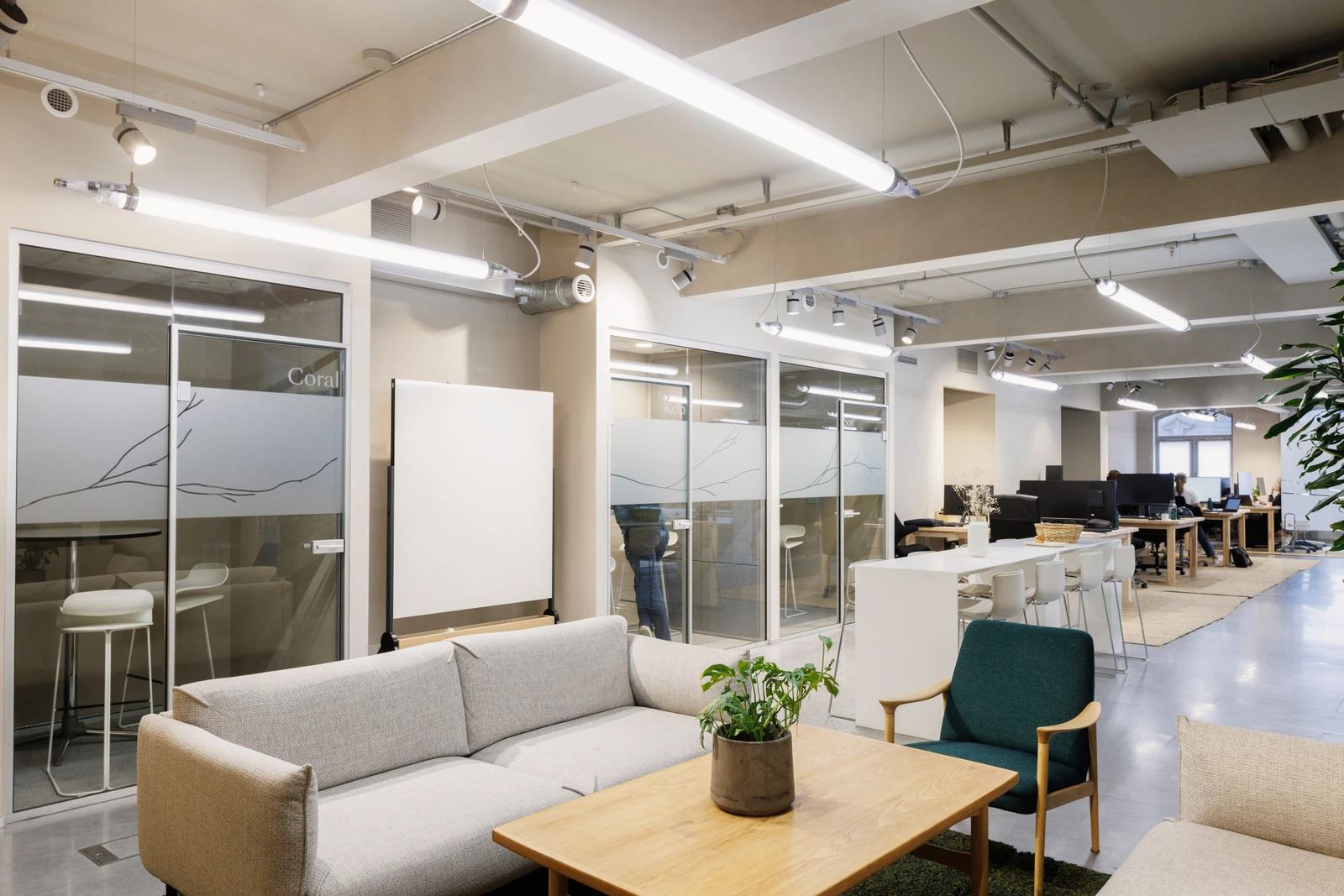 Kontor for inntil 20 ansatte i Oslo sentrum med fleksibilitet - Kontor