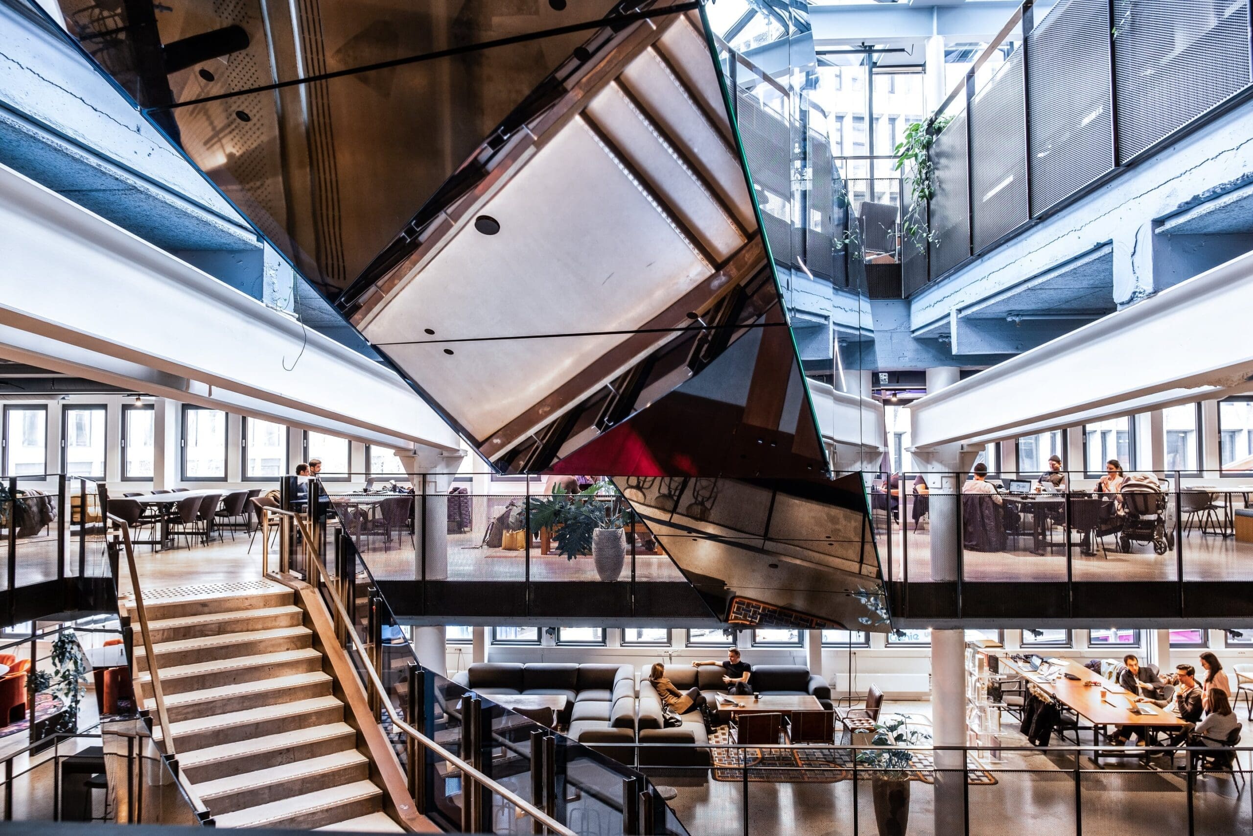 Attractive private office for 20 people