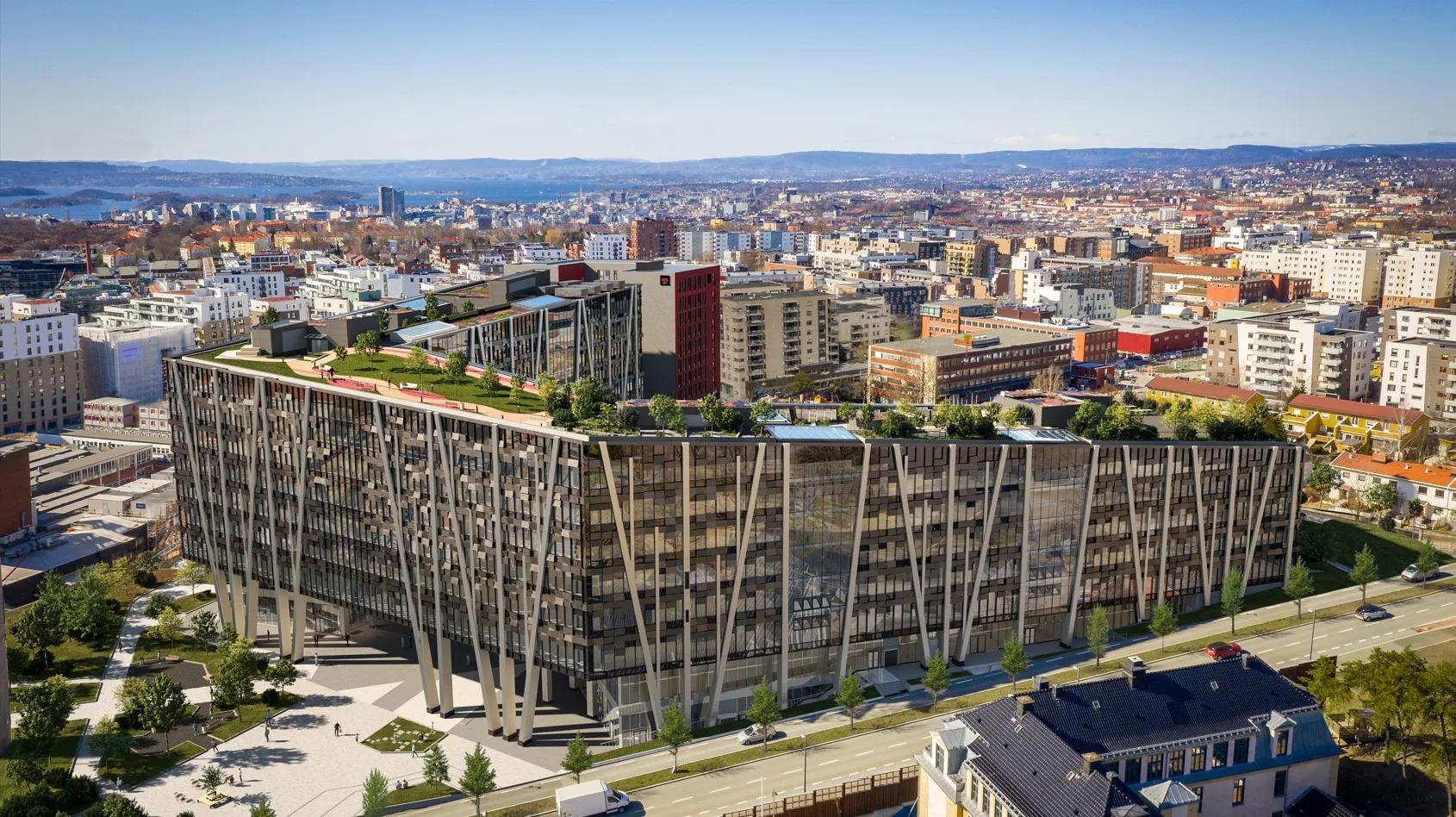 Office for 4-7 employees near Økern Metro Station