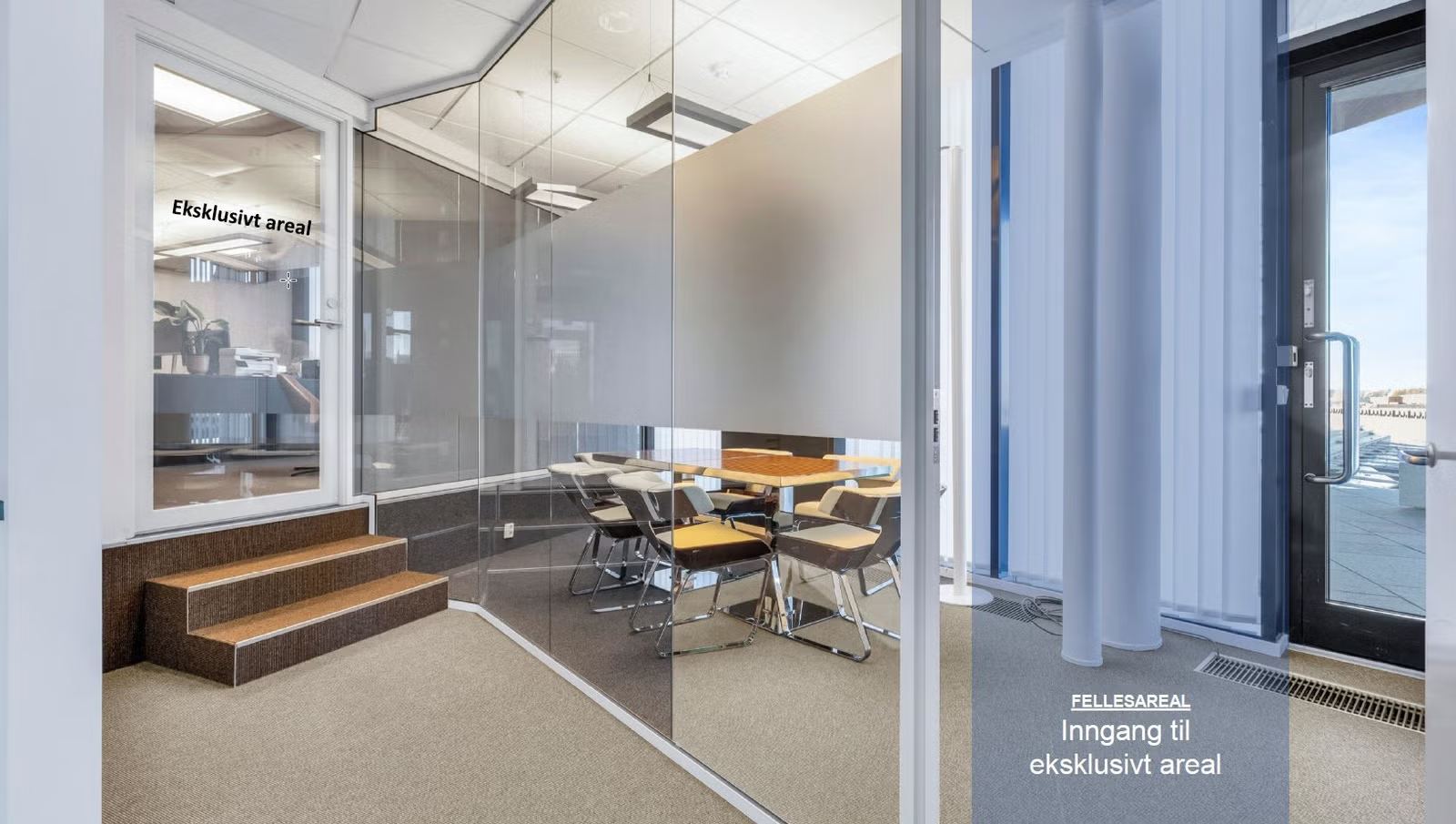 Available office space right on the waterfront at Tjuvholmen - Facilities