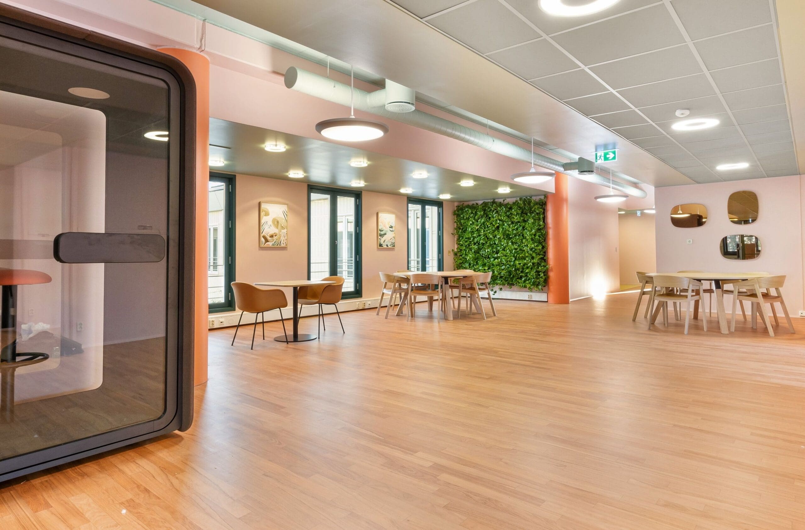 Kontor for 2-3 ansatte ved Oslo S - Fasiliteter