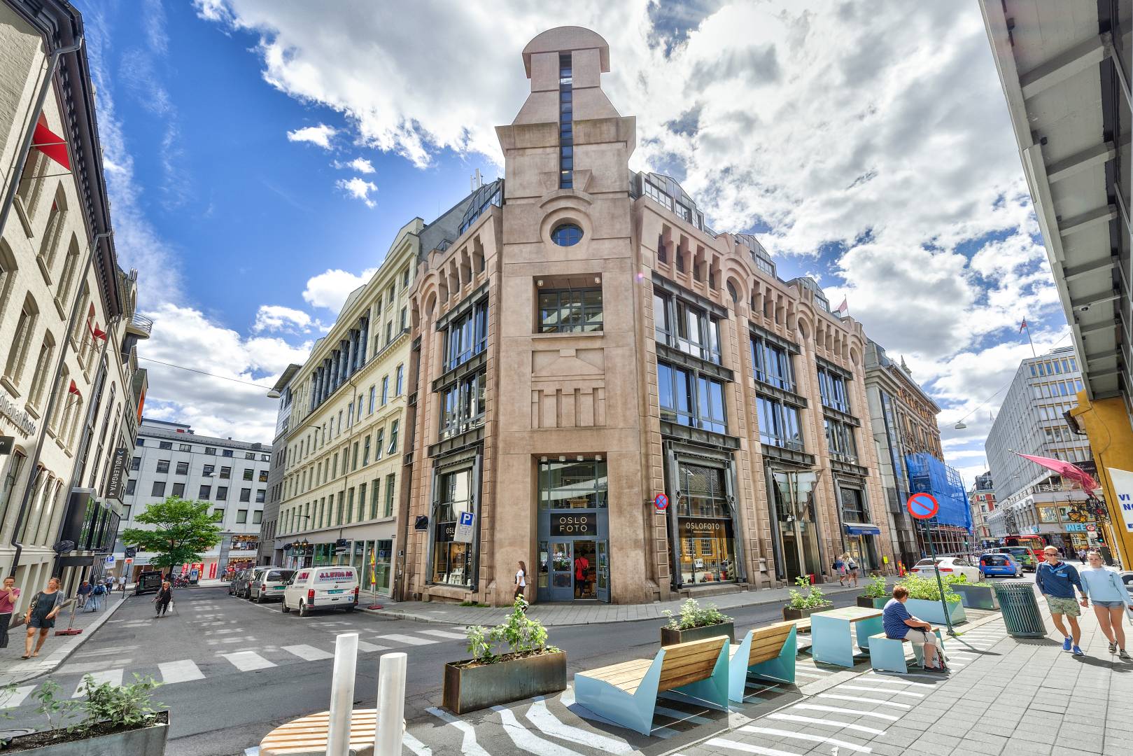 Kontor til leie ved Stortorvet - Fasade