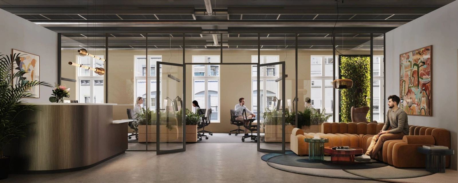 Kontor til leie ved Stortorvet - Kontor