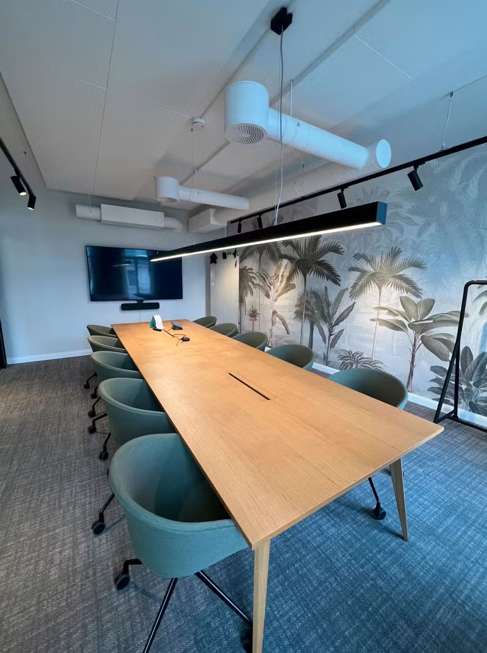 Newly renovated office space with 6 workstations at Hegdehaugsveien 24 - Workspace