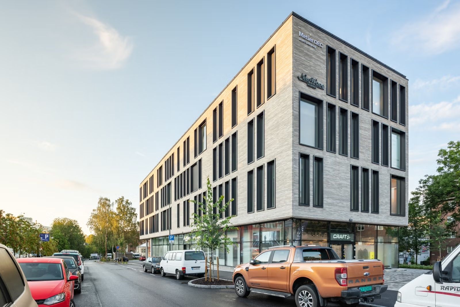 Moderne og BREEAM sertifisert kontorlokale i Hovfaret 10 - Fasade