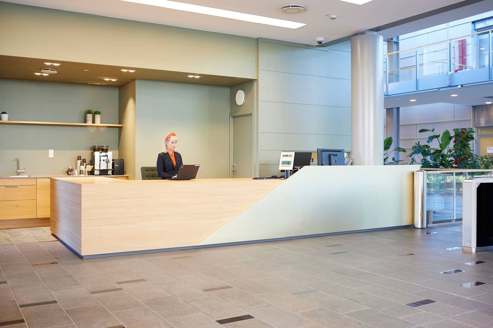 Flotte cellekontorer i moderne fullservicebygg - Fasiliteter