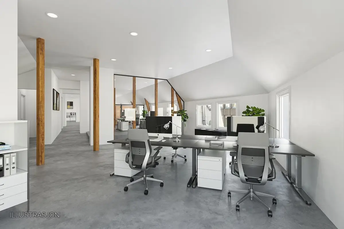 Prime 430 sqm GFA Top-Floor Office Premises at C. J. Hambros plass 5 - commercial premises