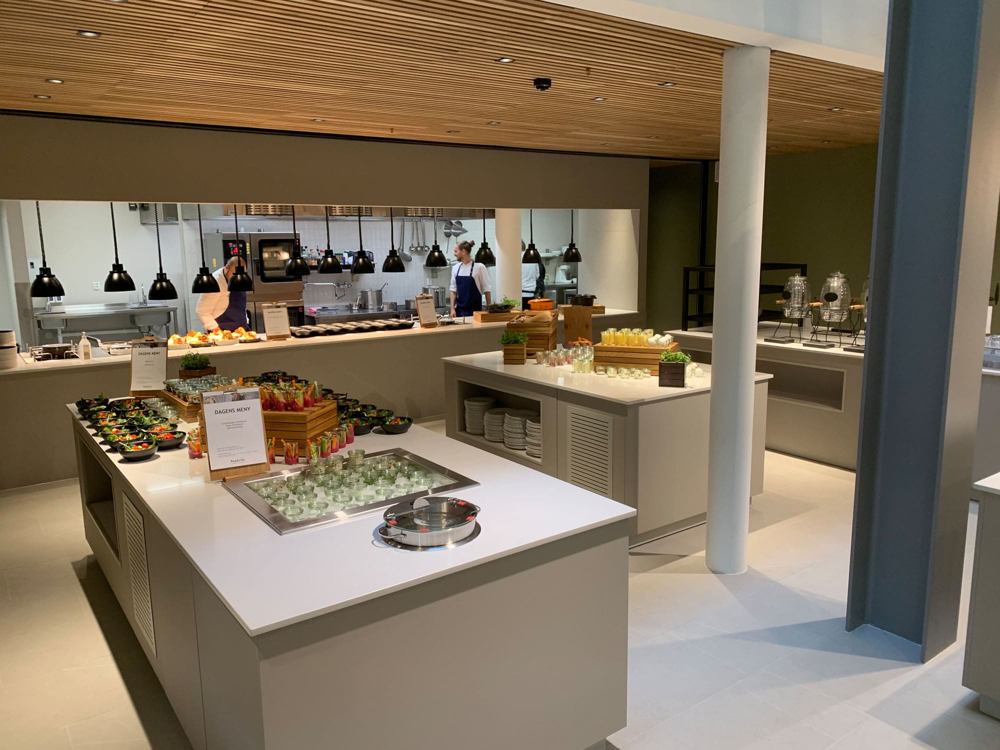 Flotte cellekontorer i moderne fullservicebygg - Fasiliteter