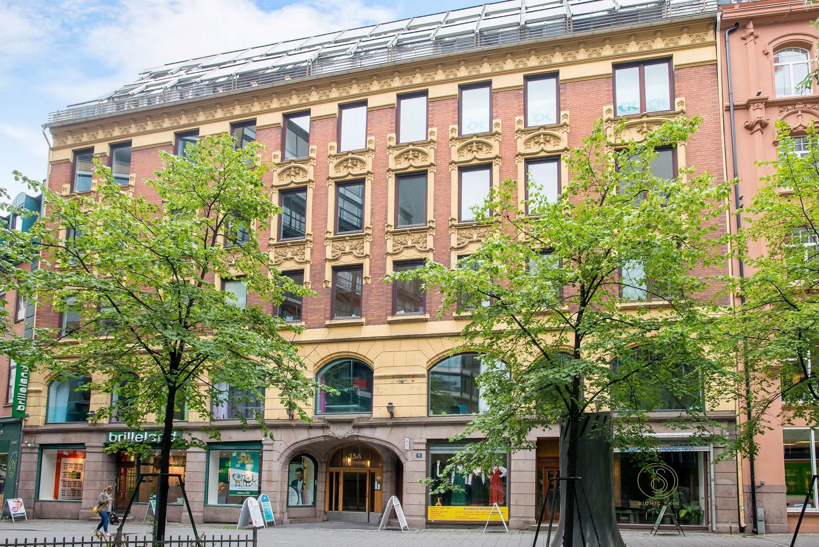 Flexible and development-ready office premises in Pilestredet - Facade