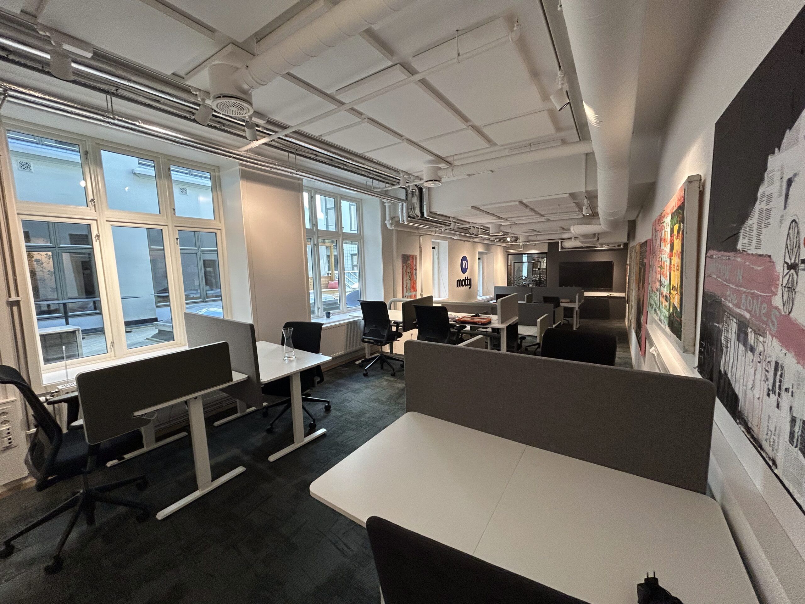 Office for 8–10 employees near Oslo Cathedral - Workspace