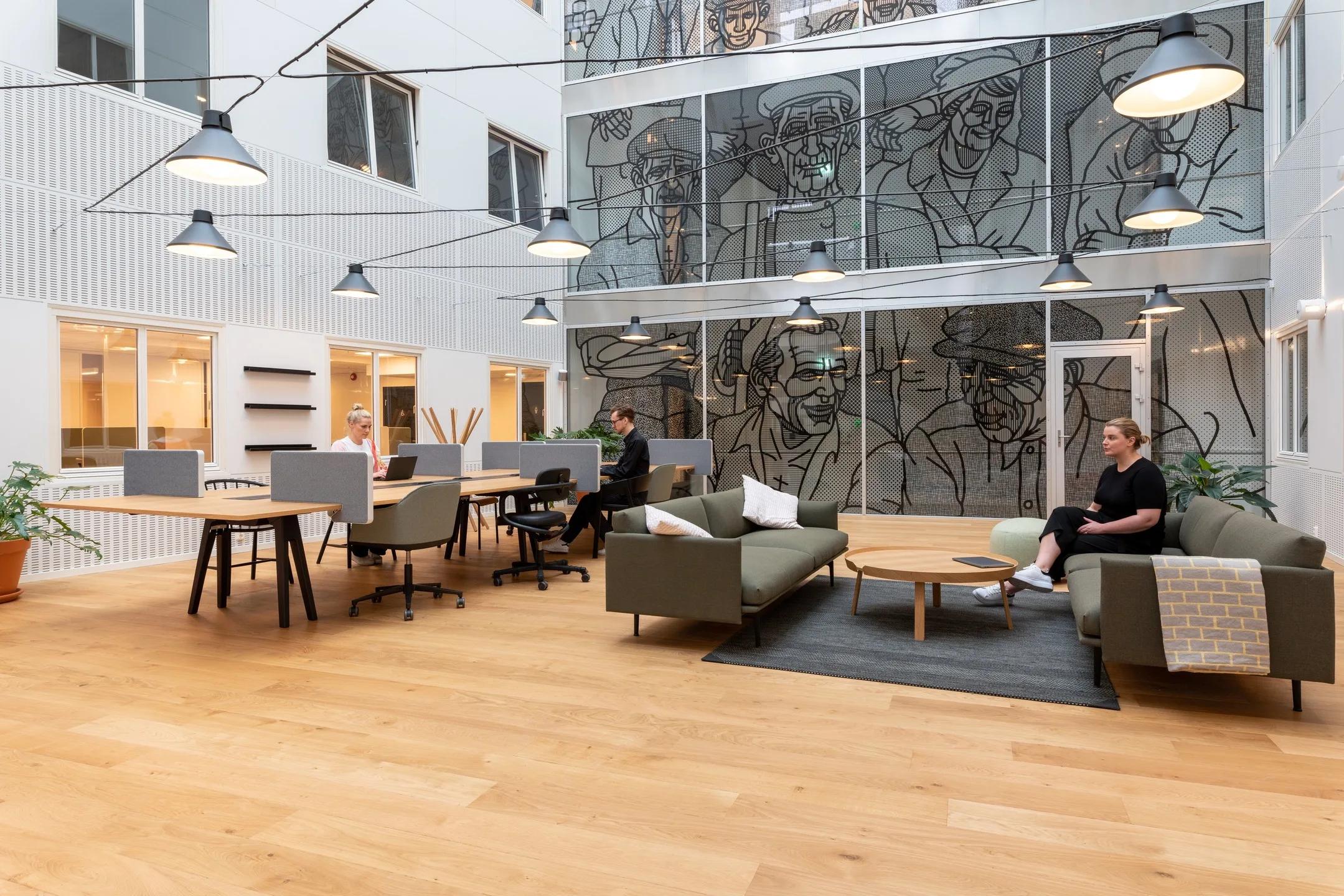 Office for 2-4 employees near Tinghuset - Facilities