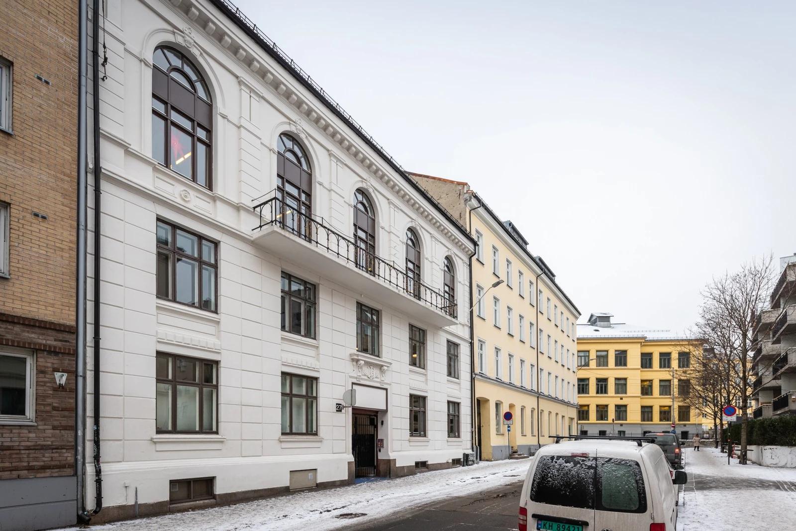 Kontor til leie for 4-8 ansatte på 106 kvm i Oslo sentrum - Fasade