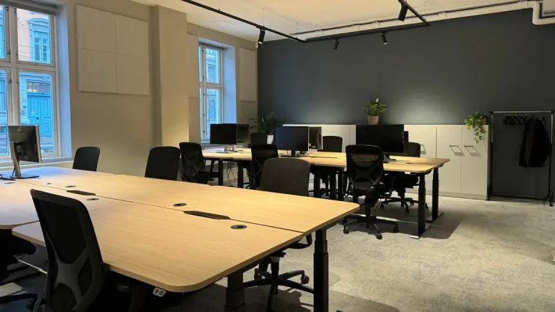 Kontor for 18 ansatte sentralt på Solli plass med fleksible vilkår - kontor