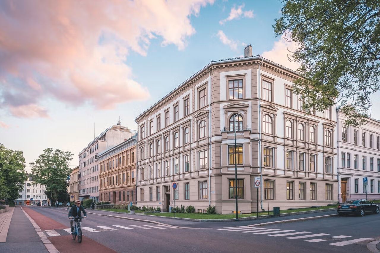 Moderne kontor med alt inkludert – midt i Parkveien - Fasade