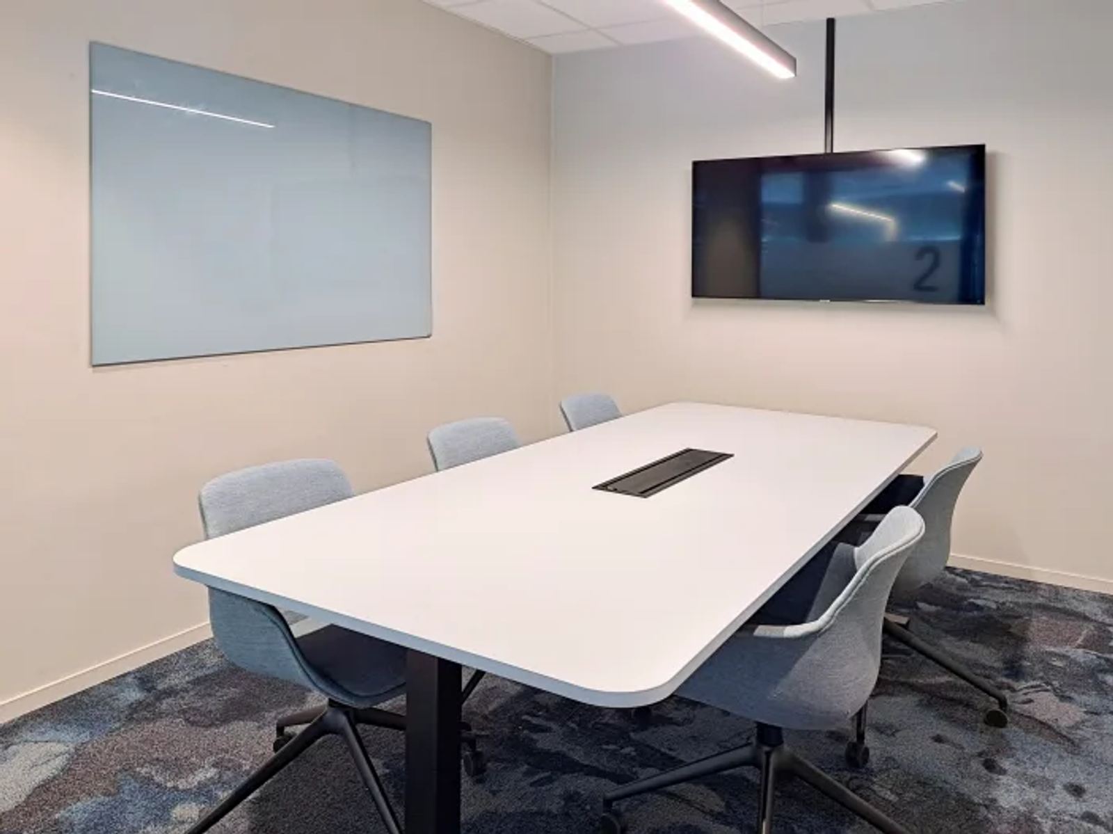 Office for 2-4 employees right next to Lysaker Station - Meeting room