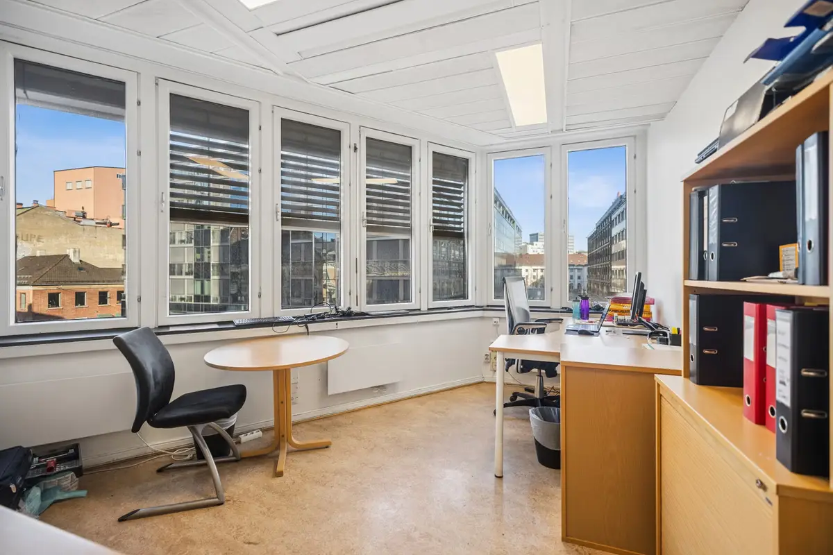Sentrale kontorlokaler på 564 m² BTA i 3. etasje ved Gunerius / Oslo S - kontor
