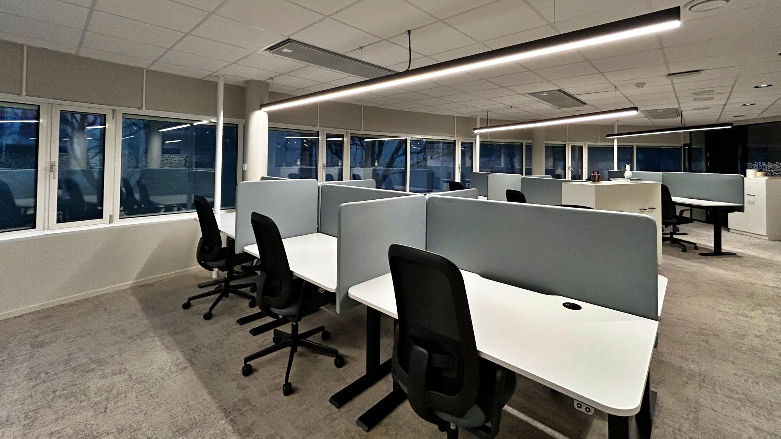 Kontor for 18-23 ansatte rett ved Lysaker Stasjon - Kontor