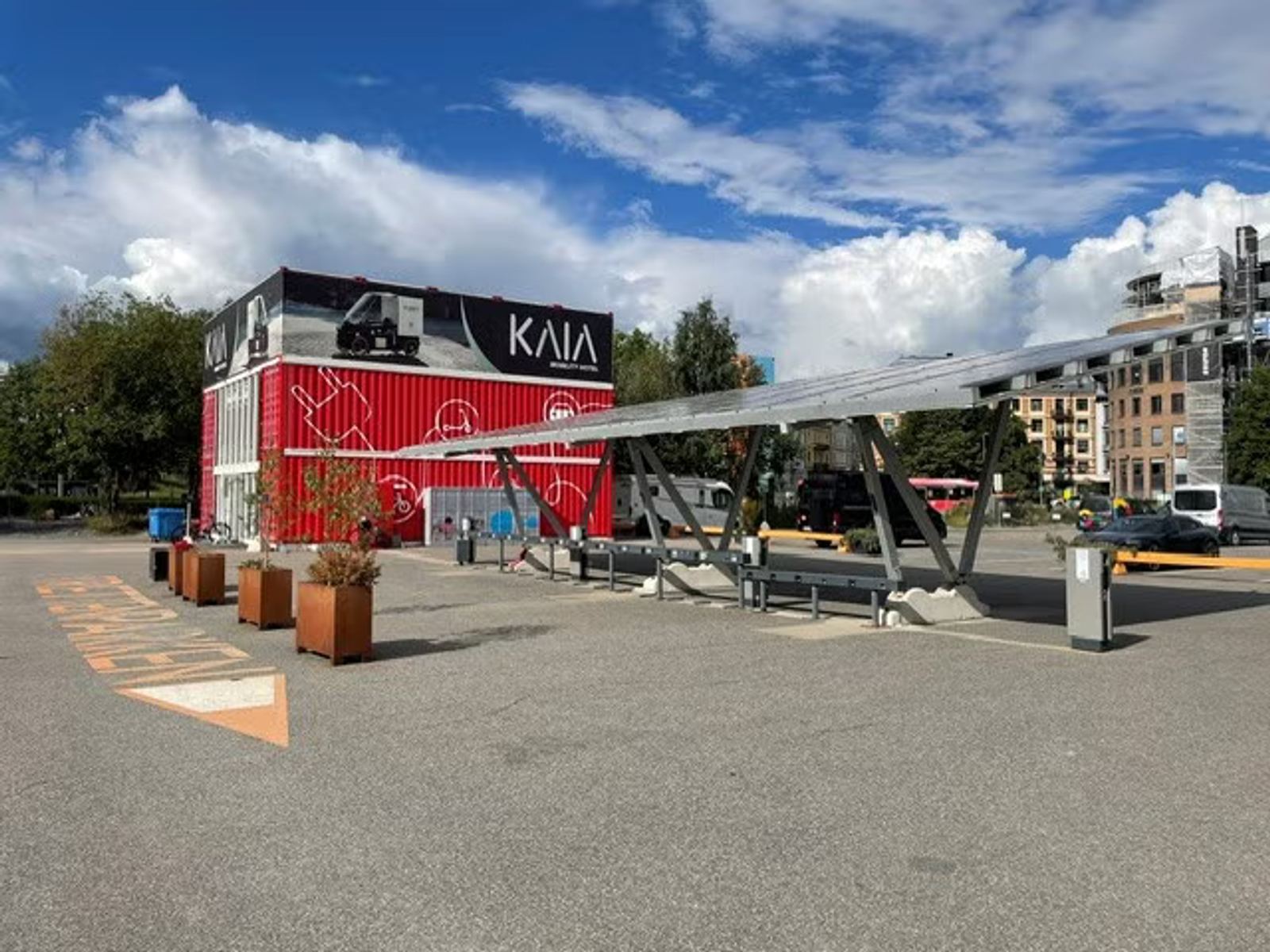 Prime Opportunity at Filipstad: Up to 11 Central Parking Spaces with EV Charging - Premises