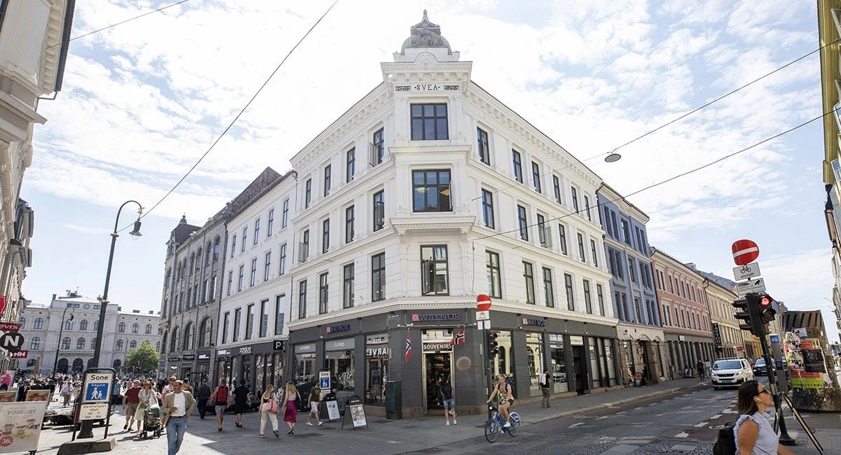 Kontor til leie ved Oslo Sentralstasjon - Fasade