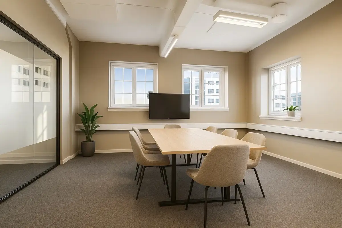 Kontorlokale i toppetasjen på 318,7 m² BTA ved Jernbanetorget - moterom