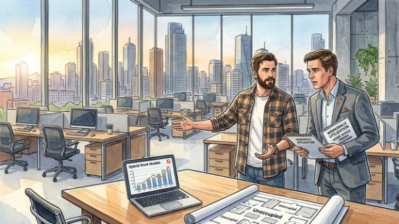 Hvor vanlig er hjemmekontor i 2025/2026, og hvordan har dette endret seg siden pandemien?