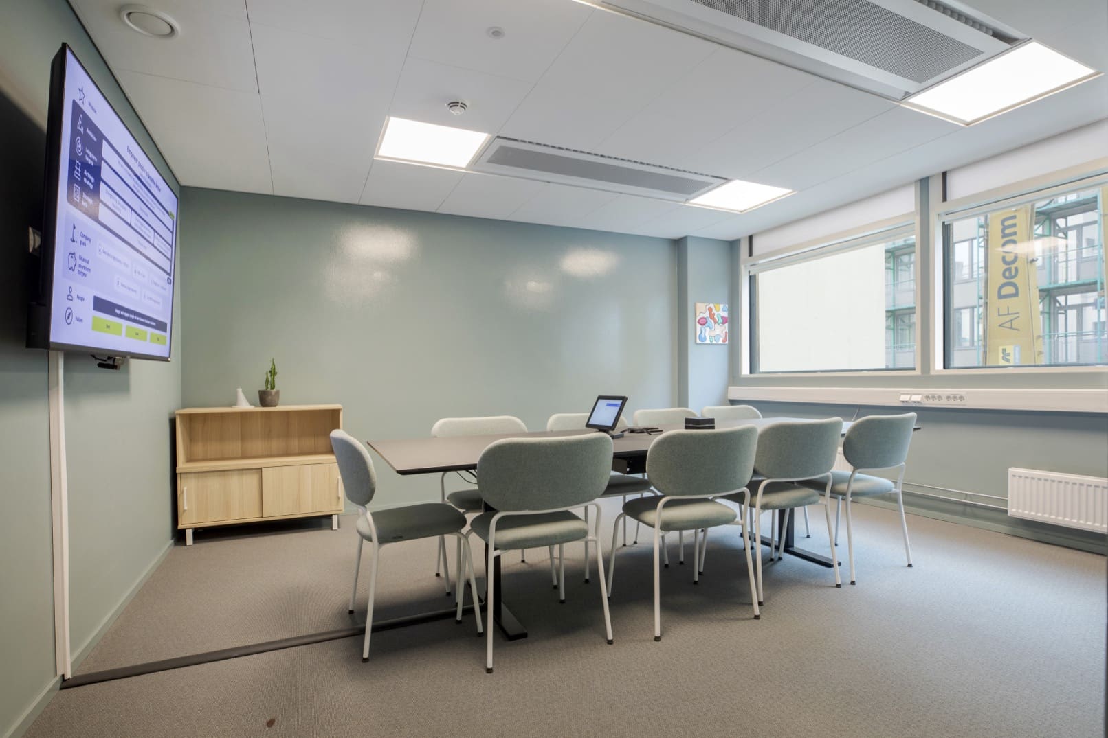 Modern office for sublease – 520 sqm - Meeting room
