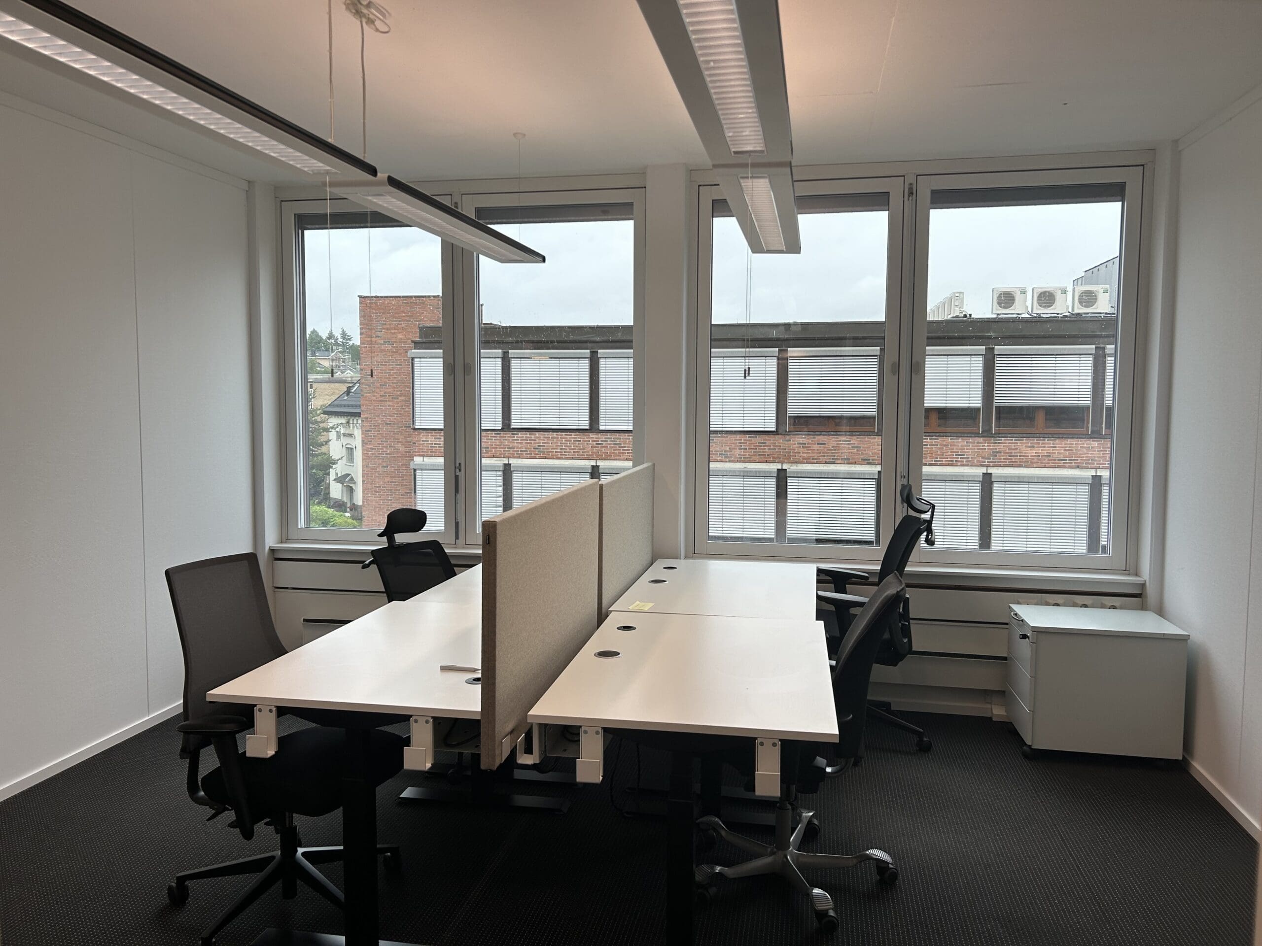 Furnished office for 2-4 employees next to Frogner Park