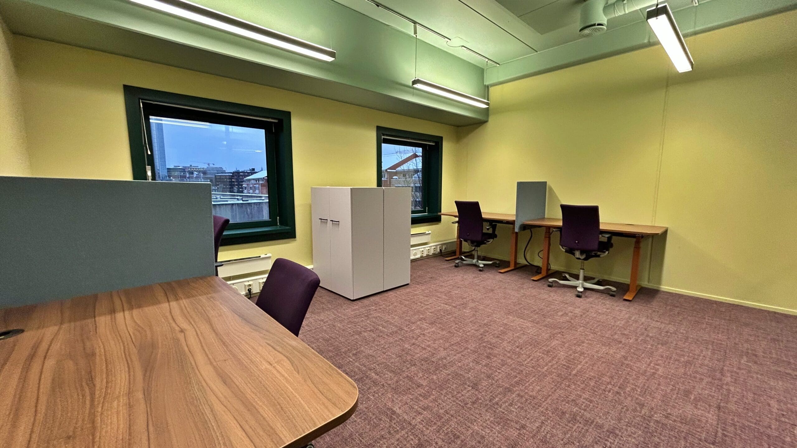 Kontor for 4 ansatte ved Oslo S - Kontor