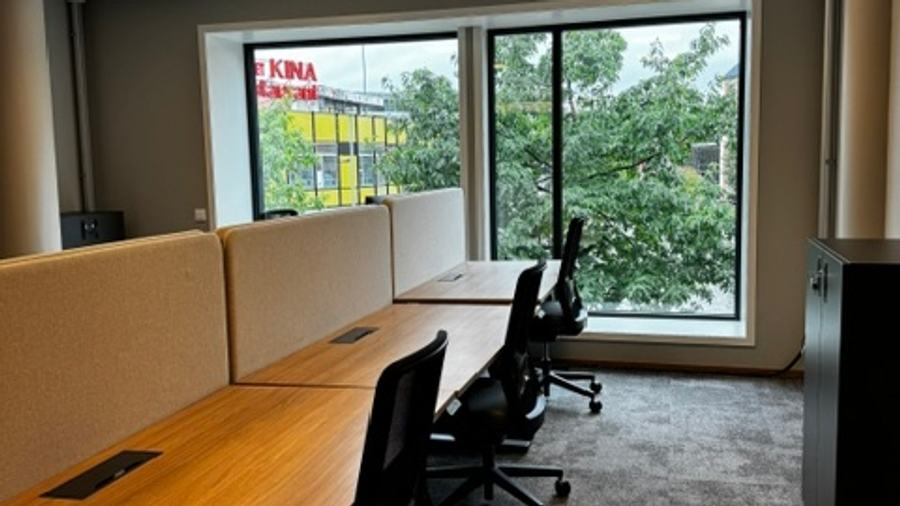 Modern office space for 6 employees at Strømsø Torg