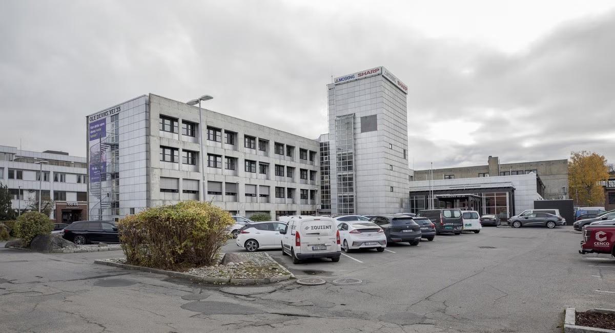 Modern and renovated office space at Breivoll