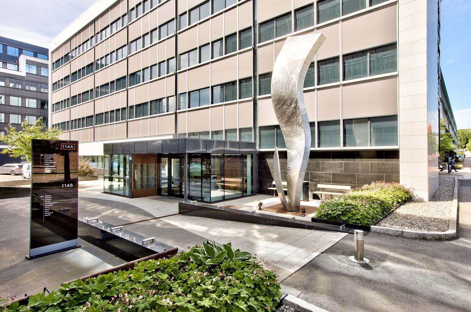 Modern and fully renovated office premises in the heart of Nydalen/Storo - Facade