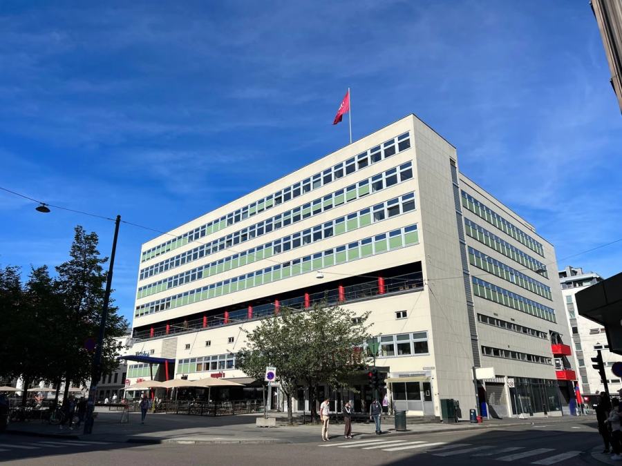 Bright and Central 50 sqm GFA Office Space at Arbeidersamfunnets Plass