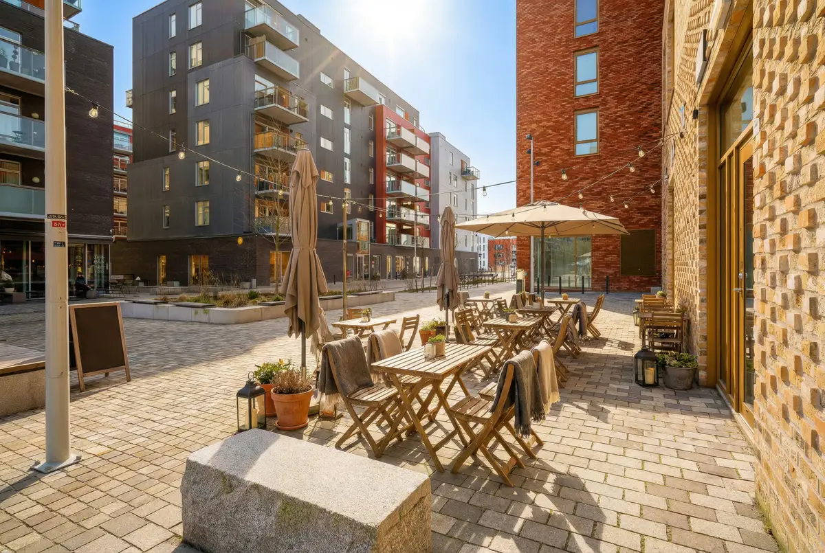 Prime Corner Premises for Restaurant or Retail (168.5 sqm) – Gregers Kvartal, Løren - building exterior