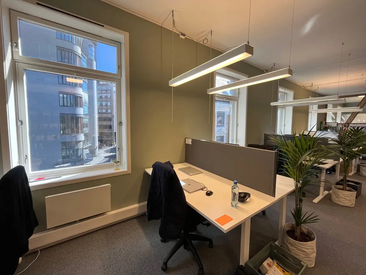 Sentrale og lyse kontorlokaler på 197 m² BTA ved Tinghuset - kontor