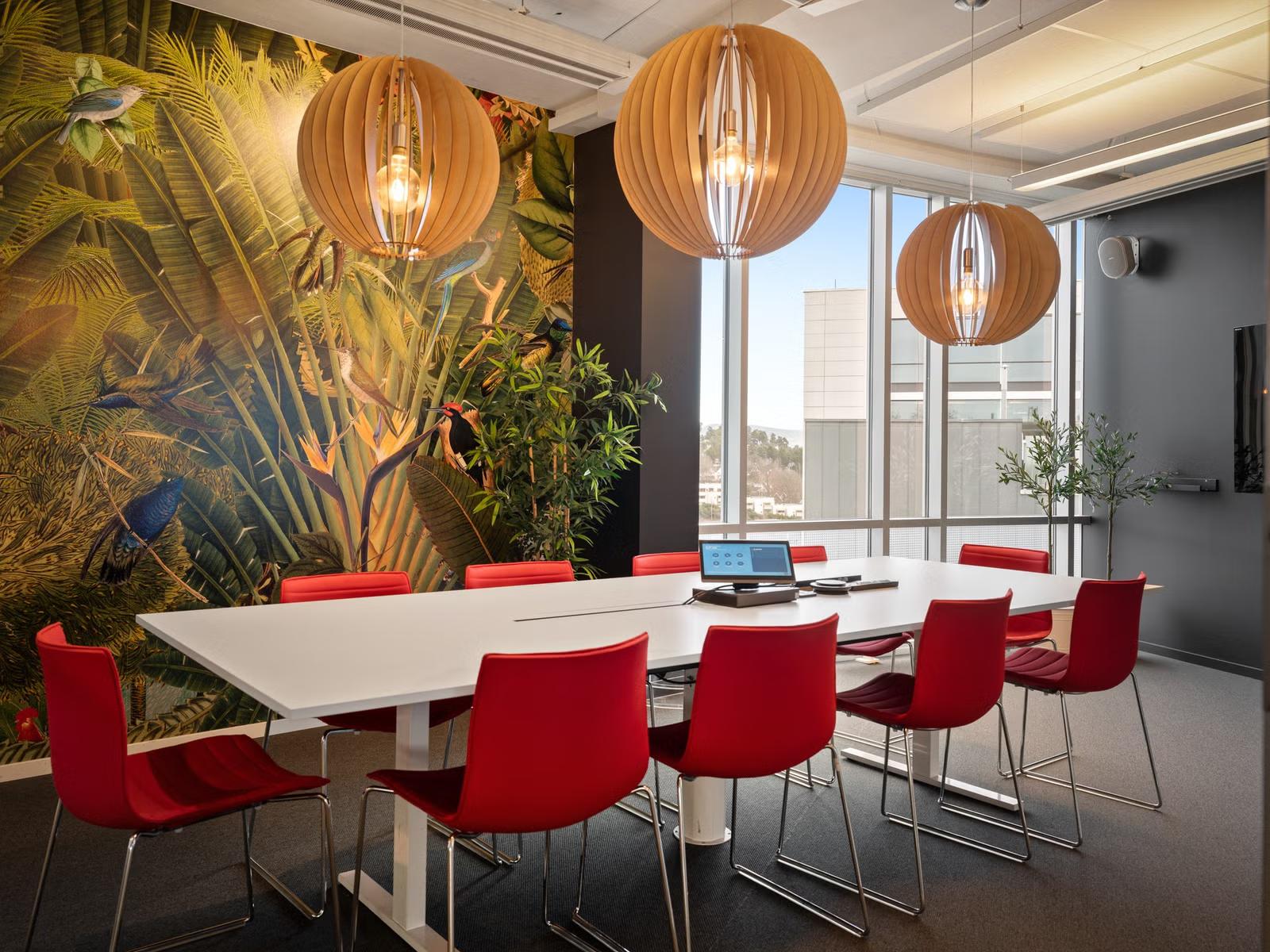 Excellent office space with rooftop access, right next to Lysaker Station - Meeting room