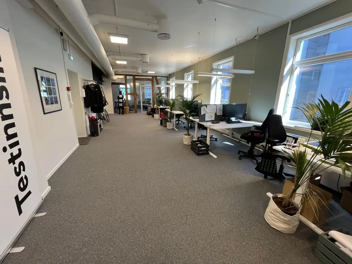 Sentrale og lyse kontorlokaler på 197 m² BTA ved Tinghuset - kontor