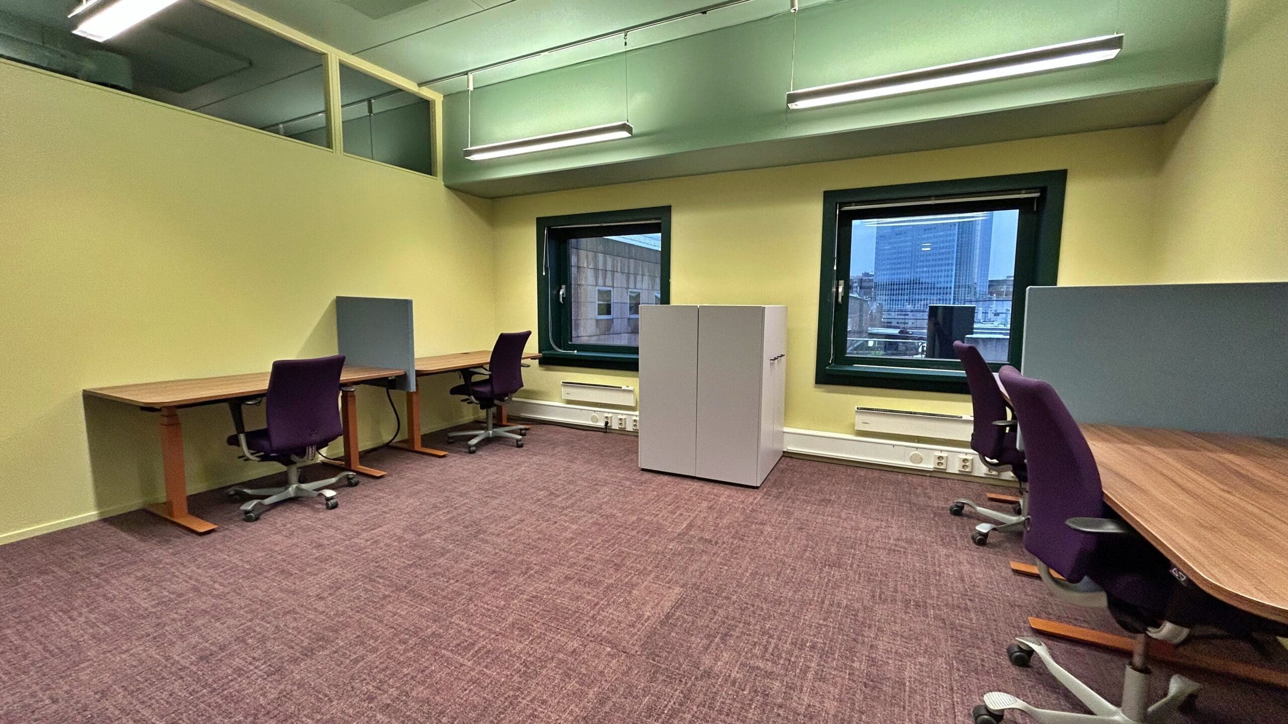 Kontor for 4 ansatte ved Oslo S - Kontor